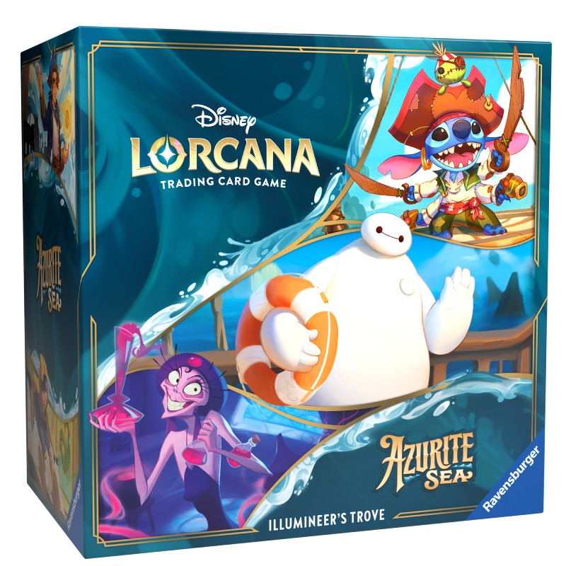 FÖRKÖP: Lorcana - Azurite Sea - Illumineers Trove (Preliminär release 15:e november 2024)