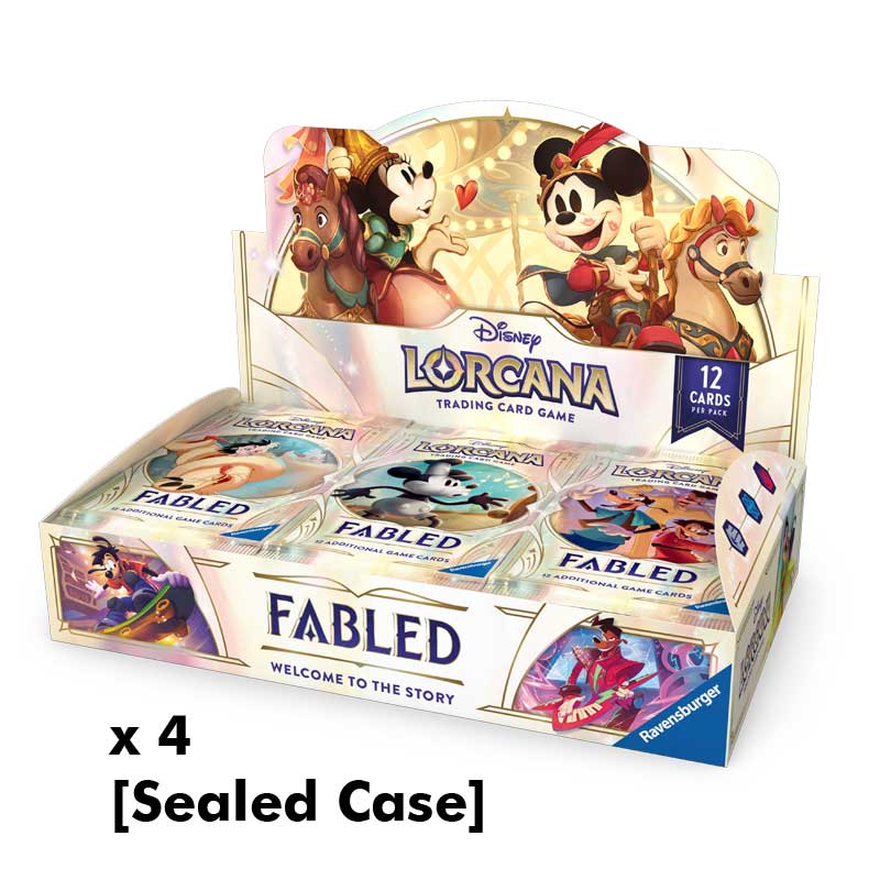 FÖRKÖP: Lorcana - Fabled - Case (4 Displays) (Preliminär release 29:e augusti 2025)