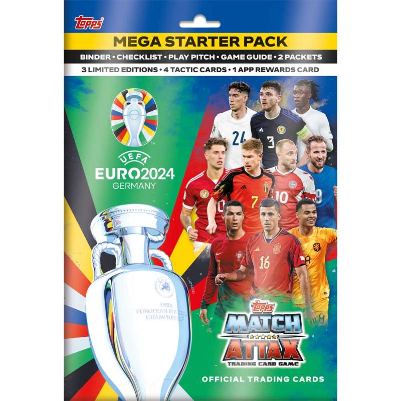 Starter Pack - 2024 Topps EURO Match Attax Trading Cards