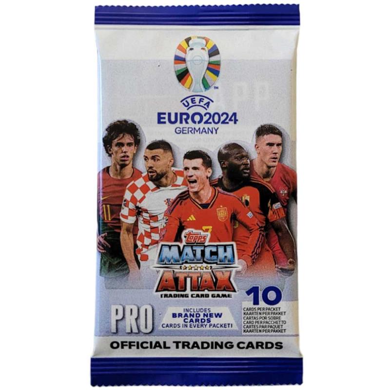 1 Premium Pro Packet - 2024 Topps EURO Match Attax Trading Cards