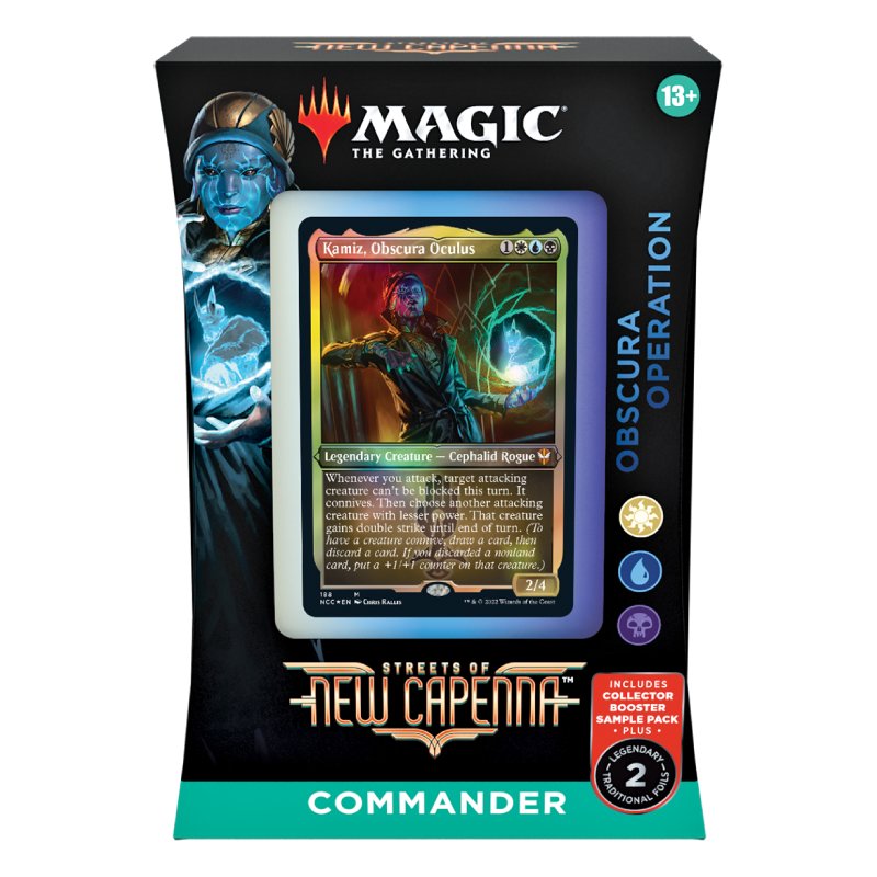 Magic, Streets of New Capenna, Commander Deck: Obscura Operation (White, Blue, Black)
