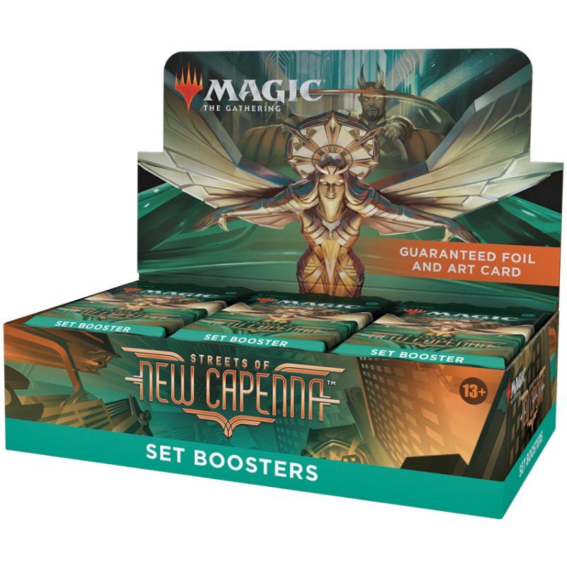 Magic, Streets of New Capenna, Set Booster Display