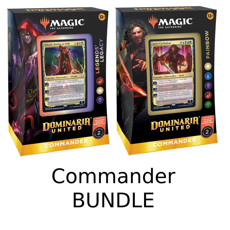 Magic, Dominaria United, Commander Deck x 2 (Legends' Legacy + Painbow)