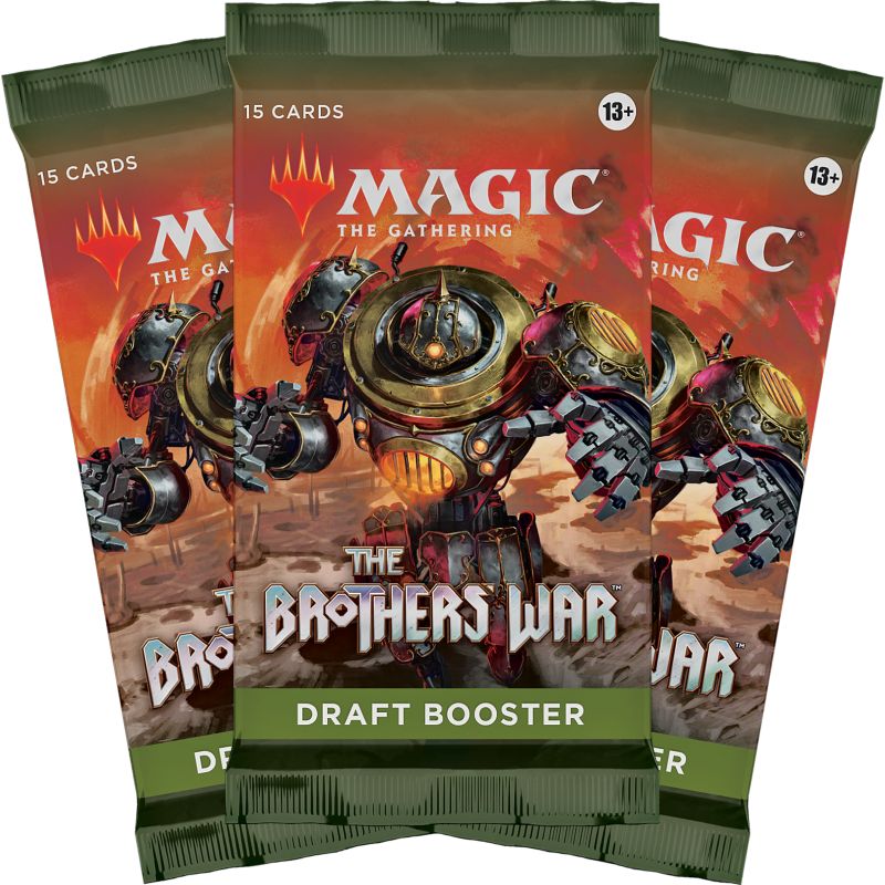 Magic, The Brothers War, 3 Draft Booster