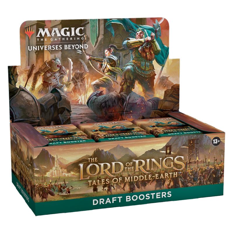 Magic, The Lord of the Rings: Tales of Middle-earth, Draft Booster Display