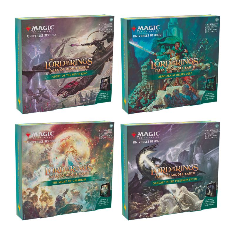 Magic, LOTR: Tales of Middle-earth Holiday Release, Scene Box x 4