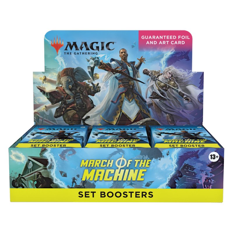 Magic, March of the Machine, Set Booster Display