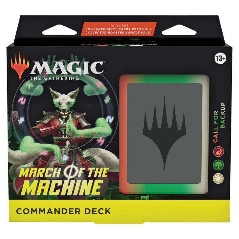 Magic, March of the Machine, Commander Deck: Call for Backup (Red/Green/White)