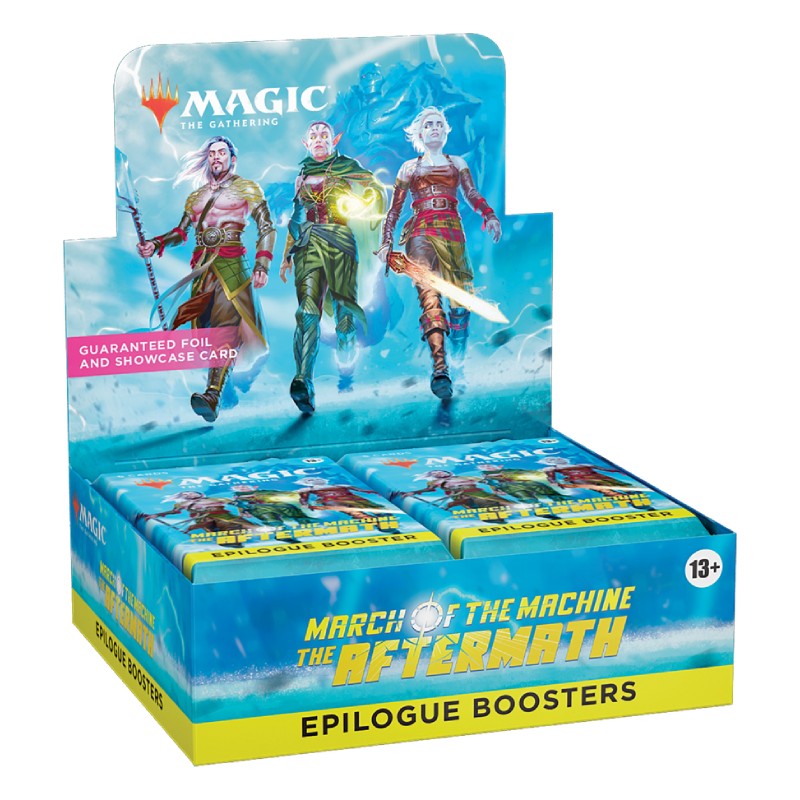 Magic, March of the Machine - The Aftermath, Epilogue Booster Display (24 Booster Packs. 5 Cards per Pack)