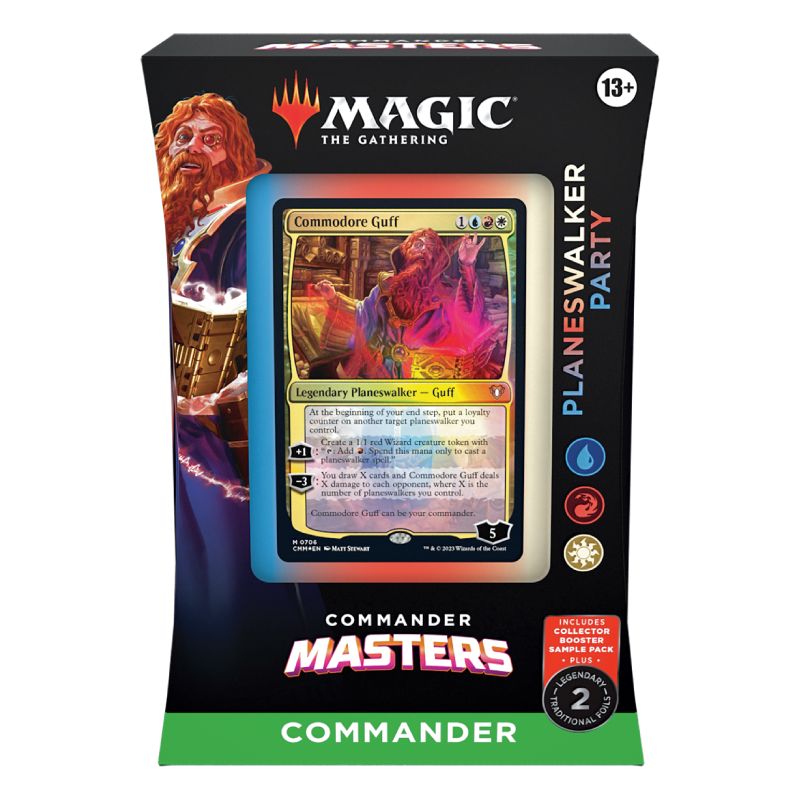 Magic, Commander Masters, Commander Deck: Planeswalker Party (Blue/Red/White)