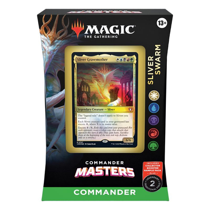 Magic, Commander Masters, Commander Deck: Sliver Swarm (White/Blue/Black/Red/Green)