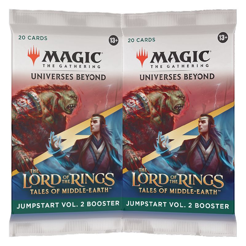 Magic, LOTR: Tales of Middle-earth, 2 x Jumpstart VOLUME 2 Boosters