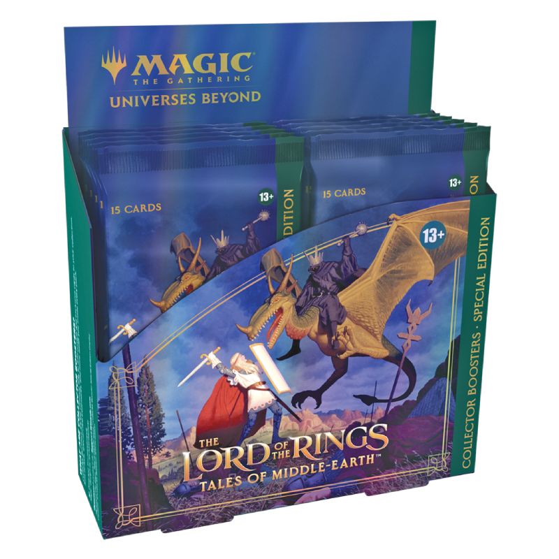 Magic, LOTR: Tales of Middle-earth Special Edition, Collector Booster Display (12 Boosters)