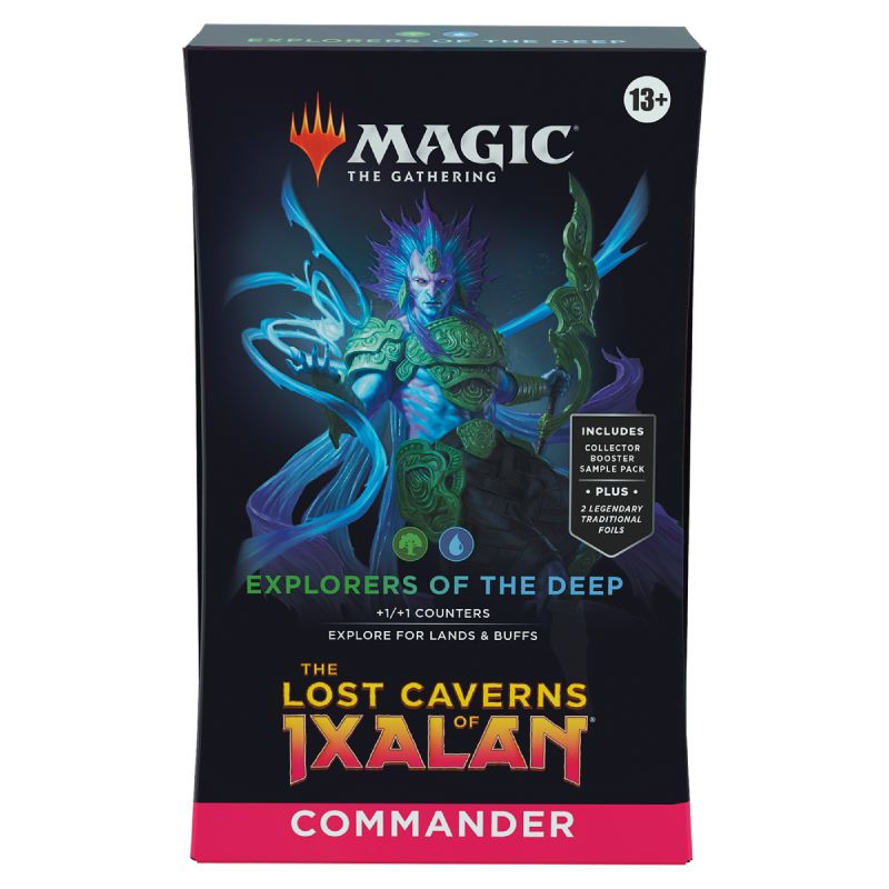 Magic, The Lost Caverns of Ixalan, Commander Deck: Explorers of the Deep (Green/Blue)