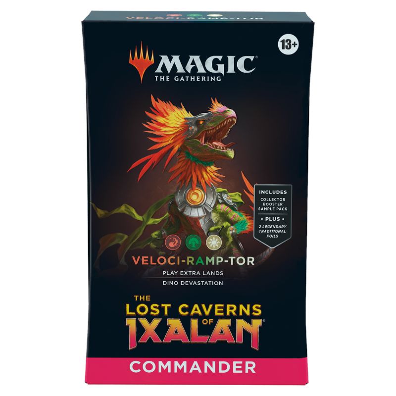 Magic, The Lost Caverns of Ixalan, Commander Deck: Veloci-Ramp-Tor (Red/Green/White)