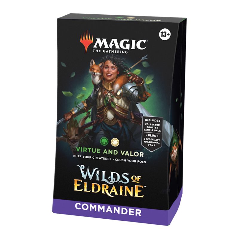Magic, Wilds of Eldraine, Commander Deck: Virtue and Valor (Green/White)