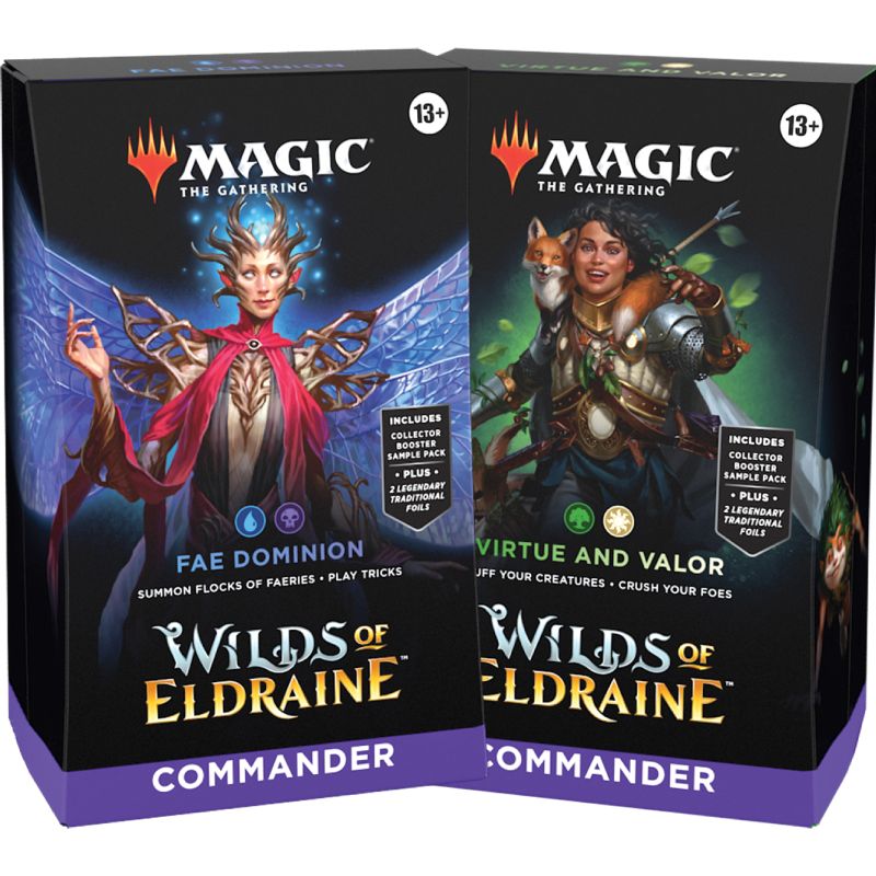 Magic, Wilds of Eldraine, Commander Deck x 2