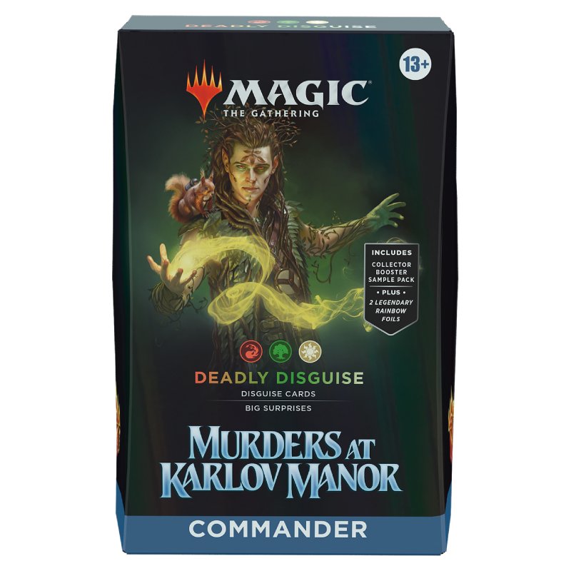 Magic, Murders at Karlov Manor, Commander Deck: Deadly Disguise [Red-Green-White]