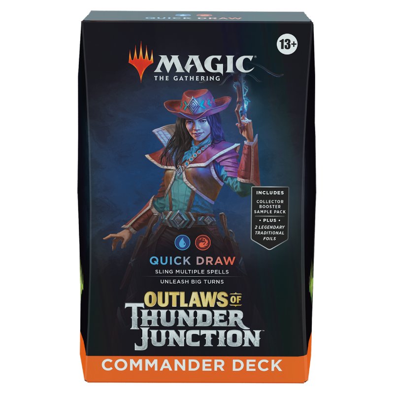 Magic, Outlaws of Thunder Junction, Commander Deck: Quick Draw [Blue-Red]