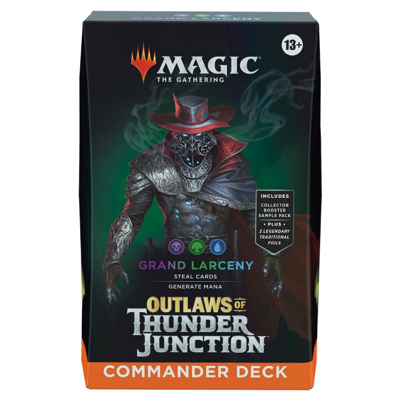 Magic, Outlaws of Thunder Junction, Commander Deck: Grand Larceny [Black-Green-Blue]