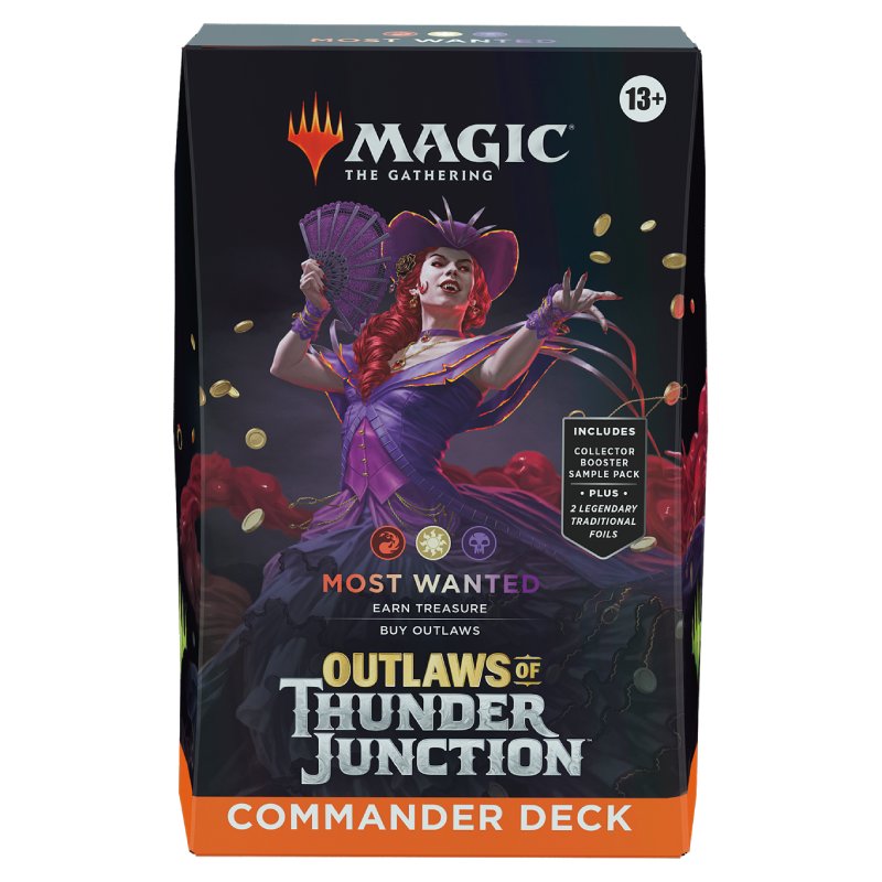 Magic, Outlaws of Thunder Junction, Commander Deck: Most Wanted [Red-White-Black]