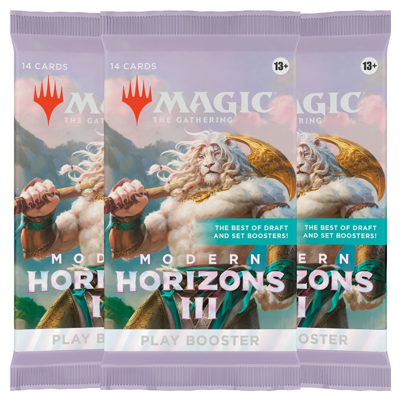 PRE-BUY: Magic, Modern Horizons 3, 3 Play Booster (Preliminary release June 14:th 2024)