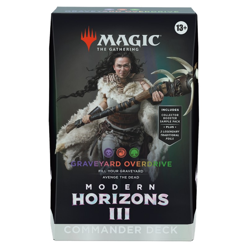 FÖRKÖP: Magic, Modern Horizons 3, Commander Deck: Graveyard Overdrive [Black, Red, Green] (Preliminär release 14:e juni 2024)