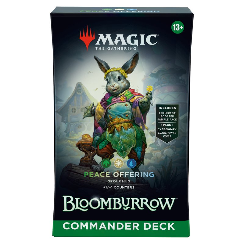 Magic, Bloomburrow, Commander Deck: Peace Offering [Green, White, Blue]