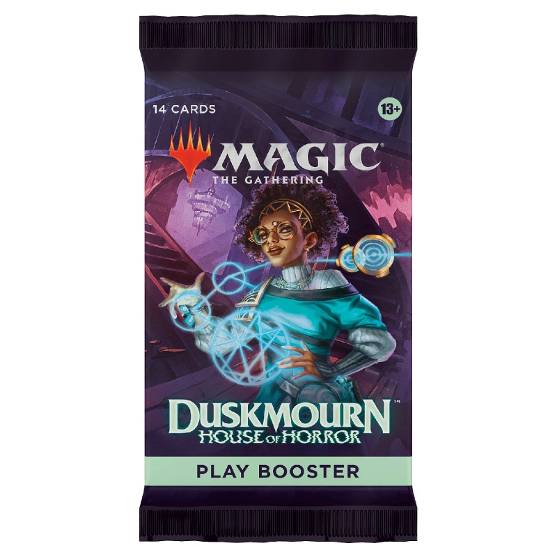 FÖRKÖP [Early Sales]: Magic, Duskmourn: House of Horror, 1 PLAY Booster (Preliminär release 20:e september 2024)