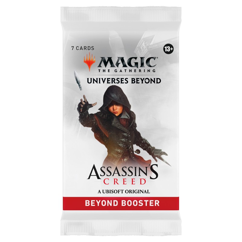 PRE-BUY: Magic, Universes Beyond: Assassin’s Creed, 1 Play Booster (Preliminary release July 5:th 2024)
