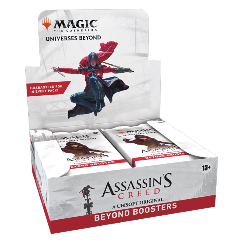 FÖRKÖP: Magic, Universes Beyond: Assassin’s Creed, Beyond Booster Display (Preliminär release 5:e juli 2024)