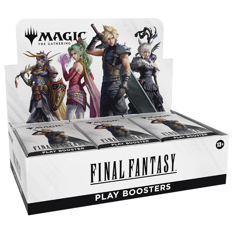 PRE-BUY: Magic, Final Fantasy, Play Booster Display (30 Boosters) (Preliminary release June 6 / 13:th 2025 read descripion)