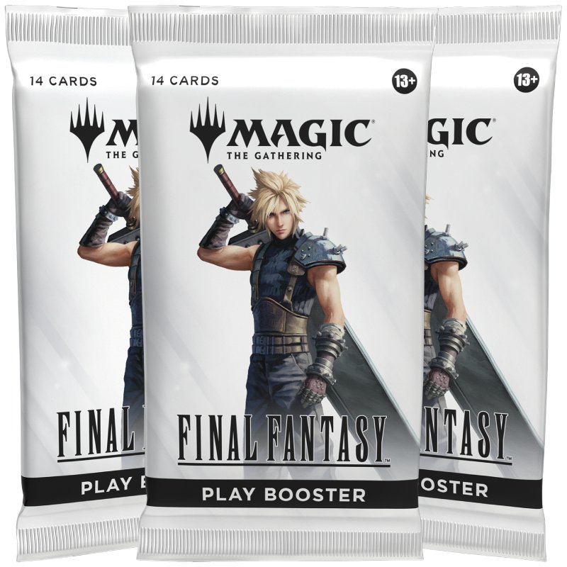 PRE-BUY: Magic, Final Fantasy, 3 PLAY Booster (Preliminary release June 6 / 13:th 2025 read descripion)