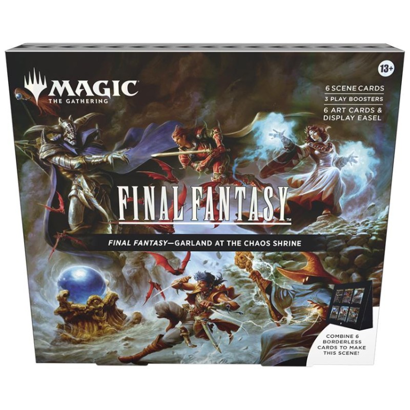 Magic, Final Fantasy, Scene Box - Garland at the Chaos Shrine [I]