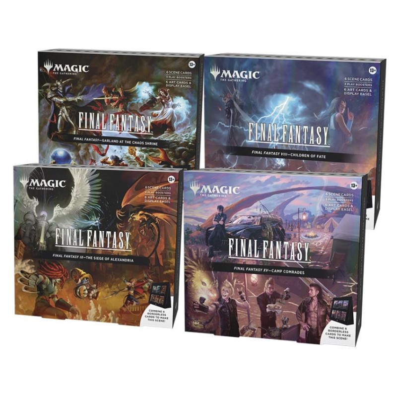 Magic, Final Fantasy, Scene Box - Bundle [All 4]