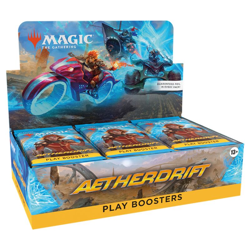 PRE-BUY [Early Sales]: Magic, Aetherdrift, Play Booster Display (30 Boosters) (Preliminary release February 7:th 2025)