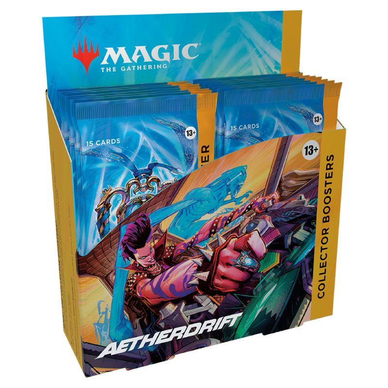 FÖRKÖP [Early Sales]: Magic, Aetherdrift, Collector Booster Display (Preliminär release 7:e februari 2025)