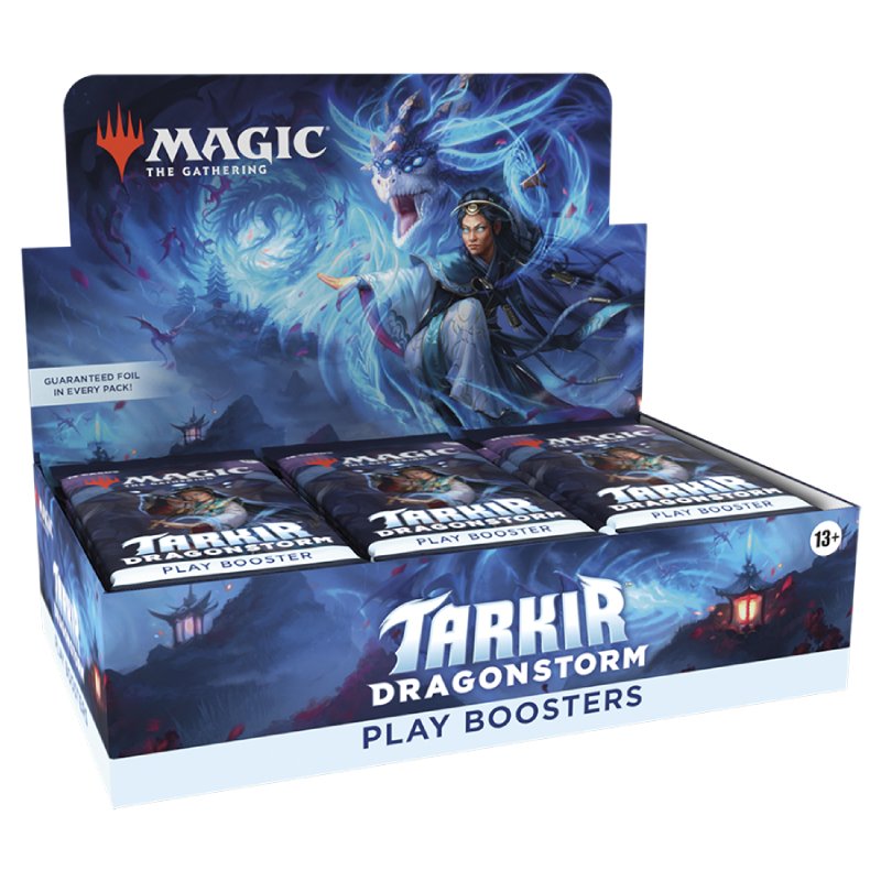 FÖRKÖP [Early Sales]: Magic, Tarkir: Dragonstorm, Play Booster Display (30 Boosters) (Preliminär release 4 / 11:e april 2025 läs beskrivning)