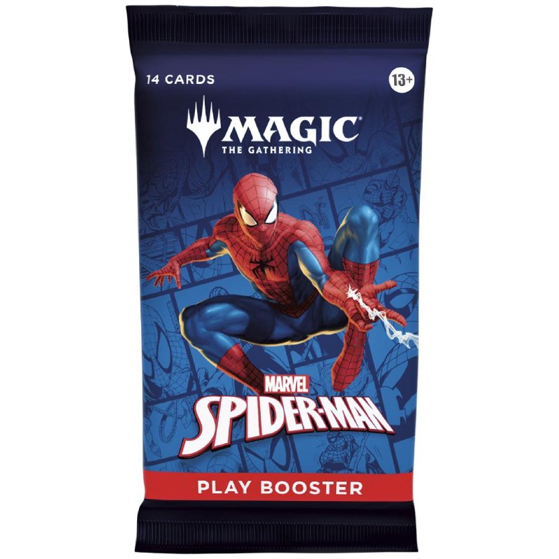 PRE-BUY: Magic, Marvel’s Spider-Man, 1 PLAY Booster (Preliminary release September 19 | Sep 26 2025 read descripion)