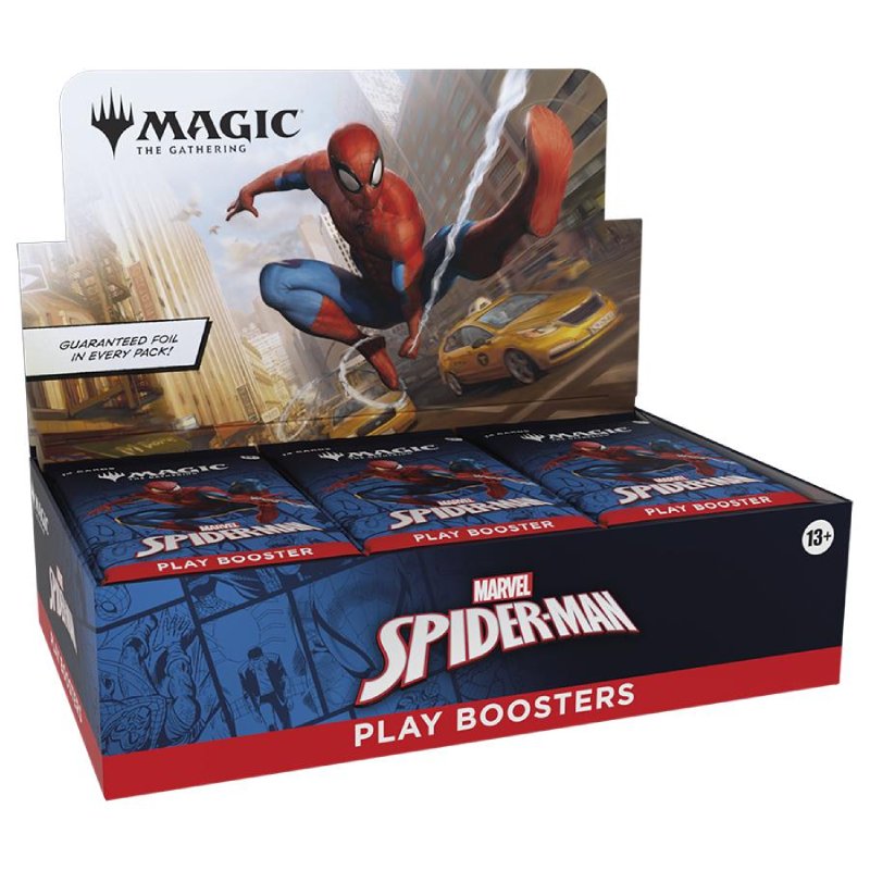 PRE-BUY: Magic, Marvel’s Spider-Man, Play Booster Display (30 Boosters) (Preliminary release September 19 | Sep 26 2025 read descripion)