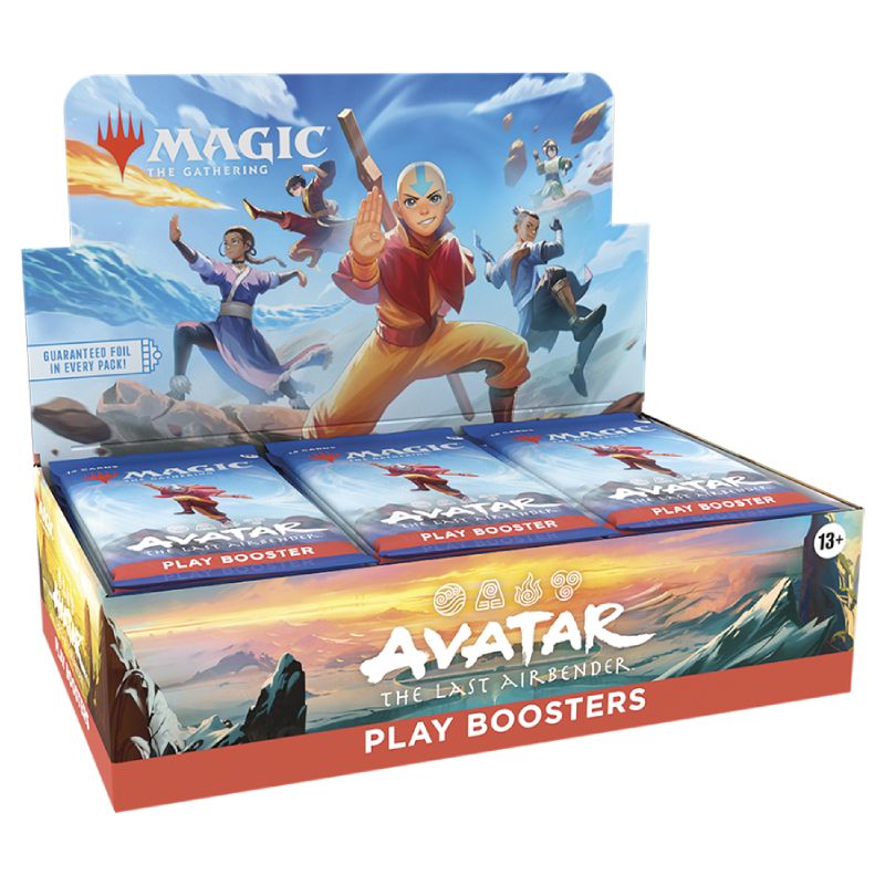 FÖRKÖP: Magic, Avatar: The Last Airbender, Play Booster Display (30 Boosters) (Preliminär release 14/11 | 21/11 2025 läs beskrivning)
