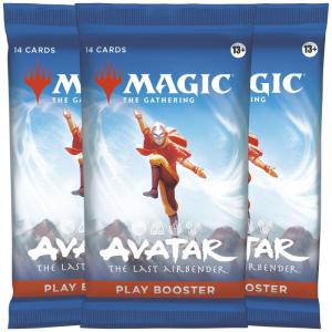 FÖRKÖP: Magic, Avatar: The Last Airbender, 3 PLAY Booster (Preliminär release 14/11 | 21/11 2025 läs beskrivning)