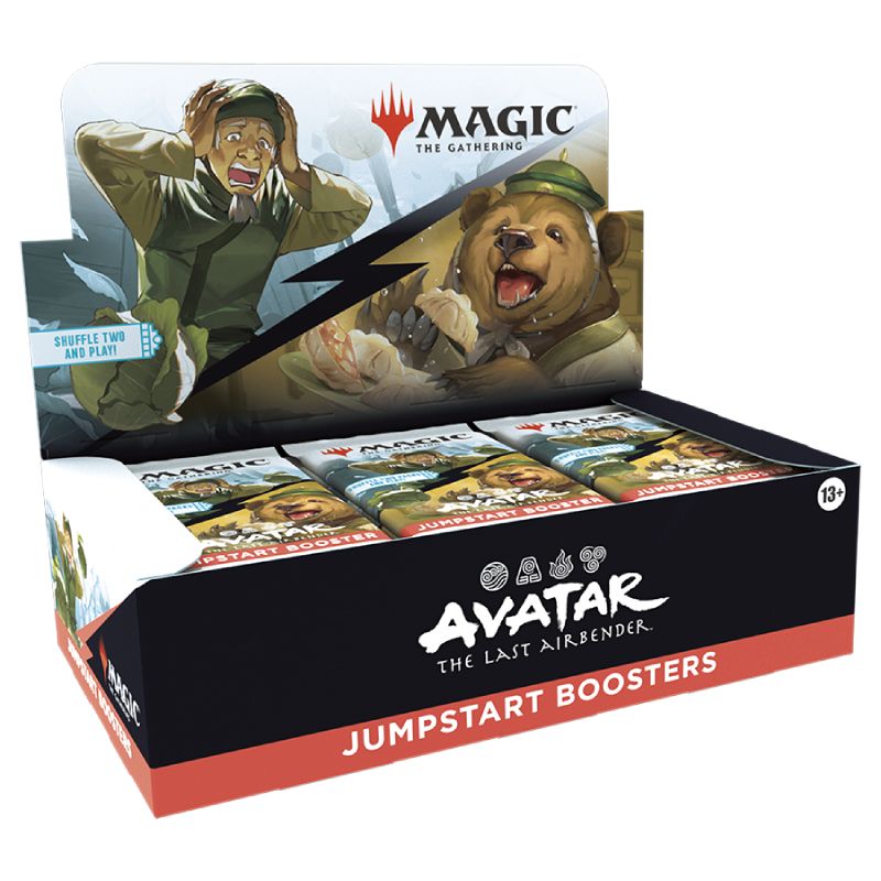FÖRKÖP: Magic, Avatar: The Last Airbender, Jumpstart Booster Display (24 Boosters) (Preliminär release 14/11 | 21/11 2025 läs beskrivning)
