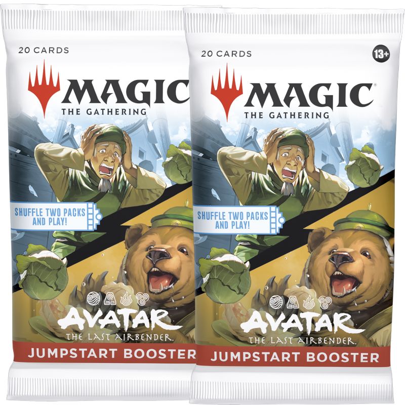 FÖRKÖP: Magic, Avatar: The Last Airbender, 2 Jumpstart Booster (Preliminär release 14/11 | 21/11 2025 läs beskrivning)