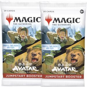 FÖRKÖP: Magic, Avatar: The Last Airbender, 2 Jumpstart Booster (Preliminär release 14/11 | 21/11 2025 läs beskrivning)