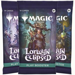 FÖRKÖP: Magic, Lorwyn Eclipsed, 3 PLAY Booster (Preliminär release 16/1 | 23/1 2026 läs beskrivning)