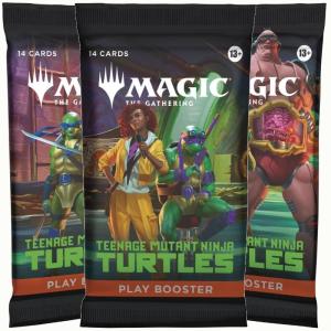 FÖRKÖP: Magic, Teenage Mutant Ninja Turtles, 3 PLAY Booster (Preliminär release 27/2 | 6/3 2026 läs beskrivning)