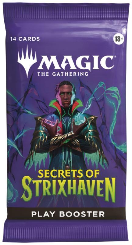 FÖRKÖP: Magic, Secrets of Strixhaven Play Booster (Preliminär release 17/4 | 24/4 2026 läs beskrivning)