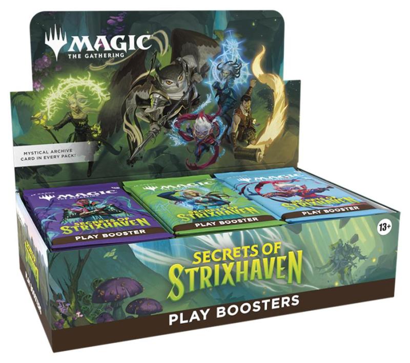 [MAX 1 PER CUSTOMER] PRE-BUY: Magic, Secrets of Strixhaven Play Booster Display (Preliminary release April 17 | April 24 2026 read descripion)