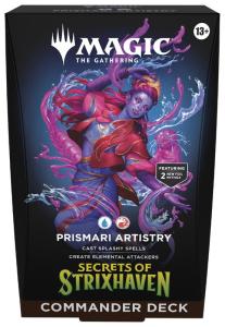 FÖRKÖP: Magic, Secrets of Strixhaven Commander Deck - Prismari Artistry (Preliminär release 17/4 | 24/4 2026 läs beskrivning)